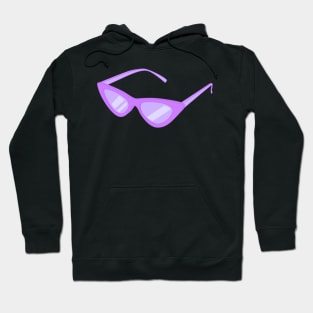 Light purple sunglasses Hoodie